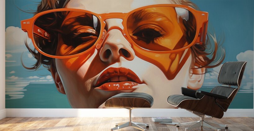 Dissociation - Pop Surreal Portrait Art Prints Wall Murals