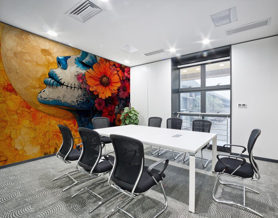 Cempasuchil Eterna - Eternal Marigold - Marigold Floral Art Prints Wall Printing