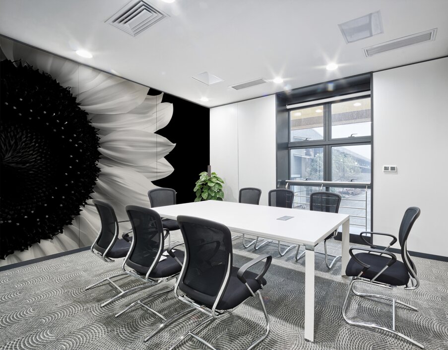 Sunflower Selfie 16 - Sunflower Portrait Art Prints Wall Printing