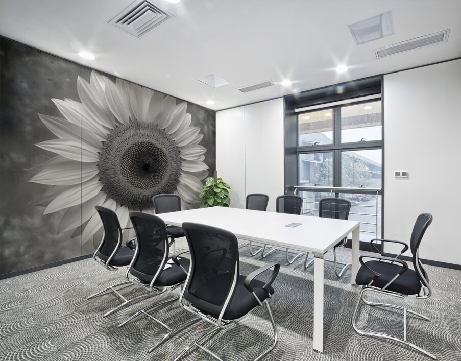 Sunflower Selfie 17 - Sunflower Portrait Art Prints Wall Printing