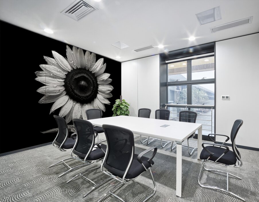 Sunflower Selfie 22 - Sunflower Portrait Art Prints Wall Printing