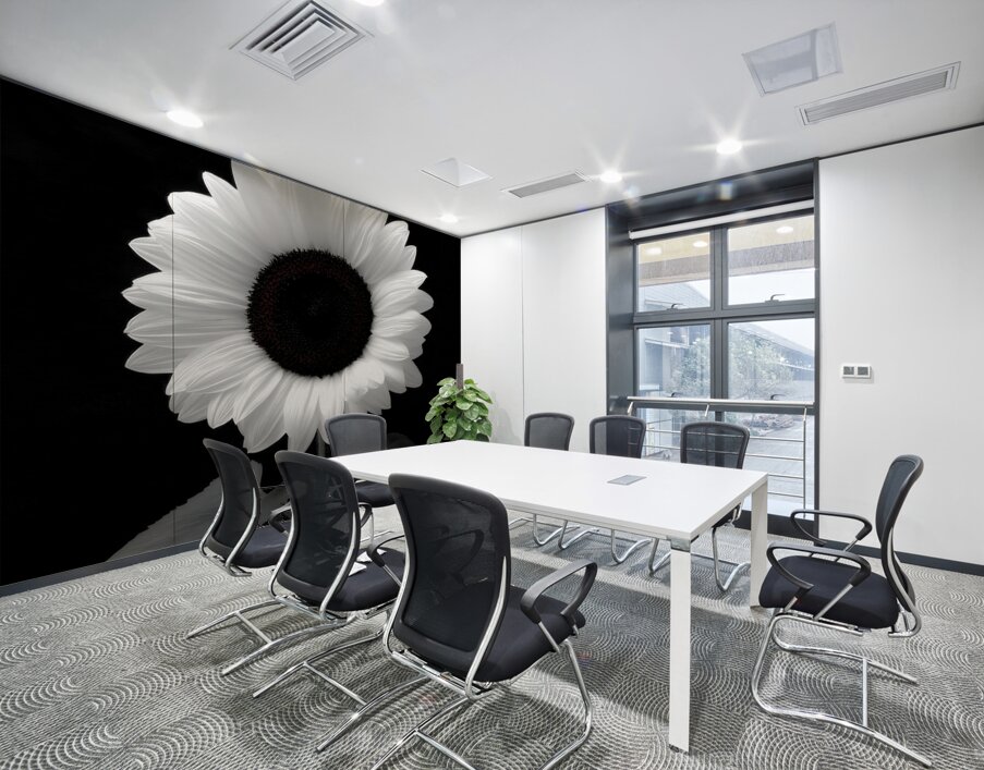 Sunflower Selfie 24 - Sunflower Portrait Art Prints Wall Printing