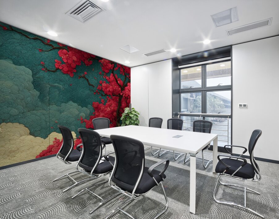 Sakura No Yume 桜の夢 - Cherry Blossom Dream - Japanese Cherry Blossom Art Prints Wall Printing