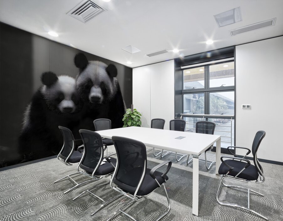 Stealth Mode - Bear Portrait Art Prints Wall Printing