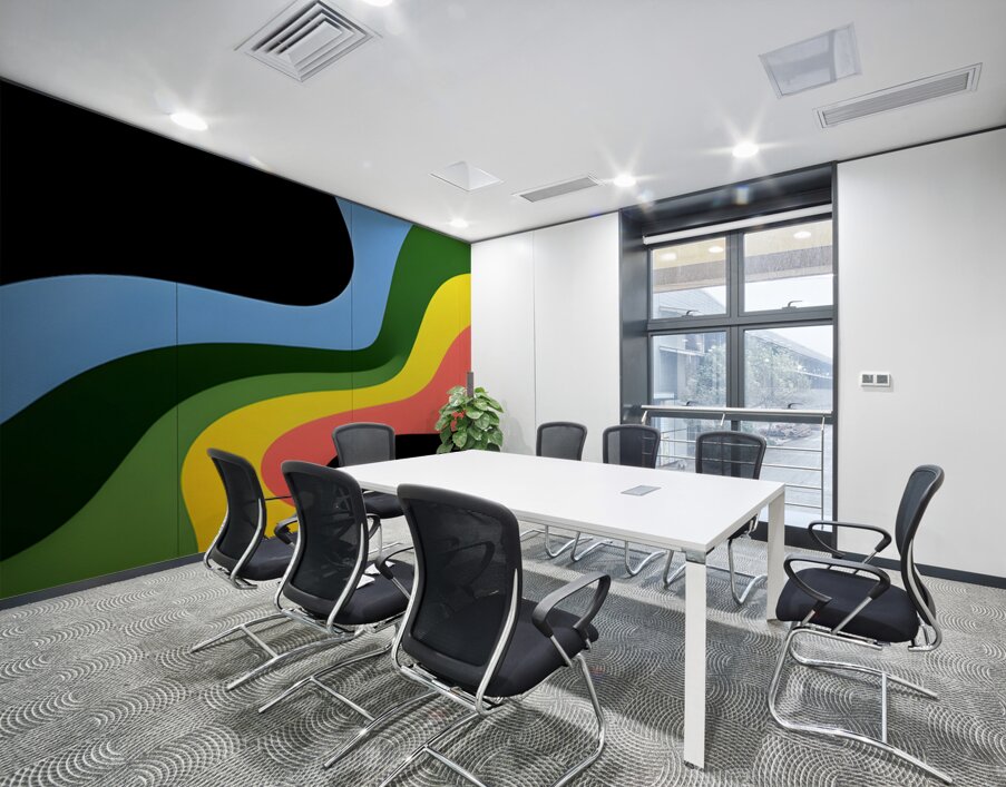 Wavelength – Modern Abstract Art Print Wall Printing