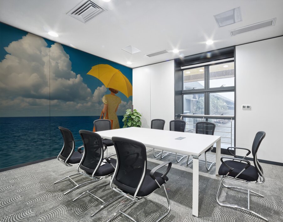 Shade of Summer – Vintage Beach Poster Art Print Wall Printing