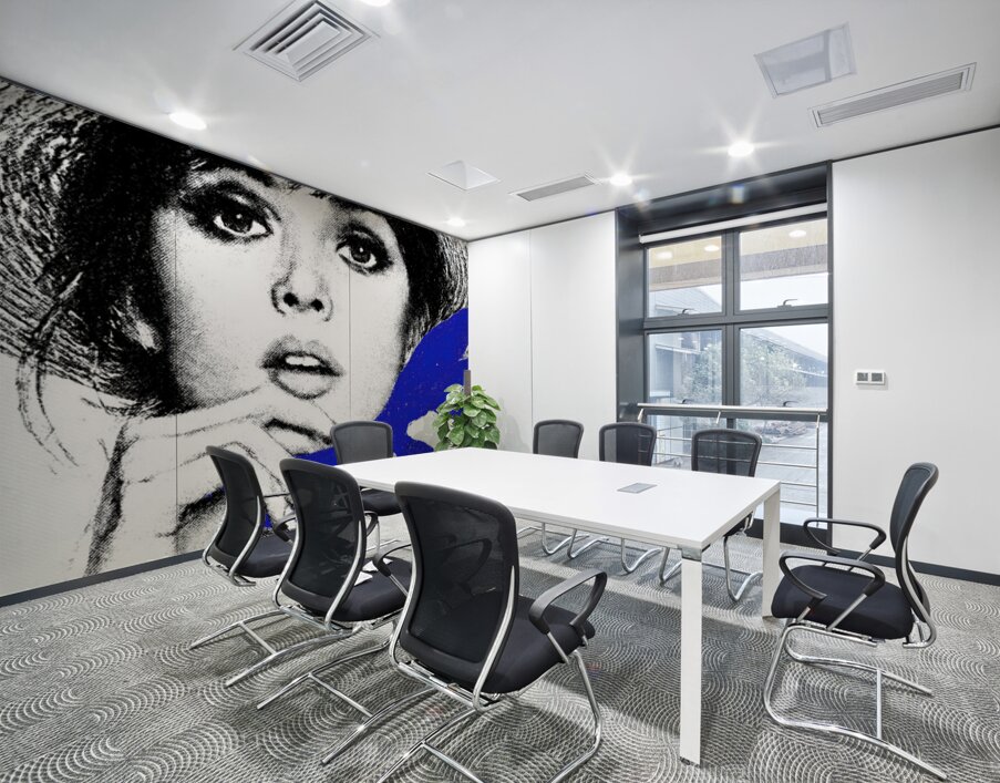 Pop Silence – Pop Art Portrait Art Print Wall Printing