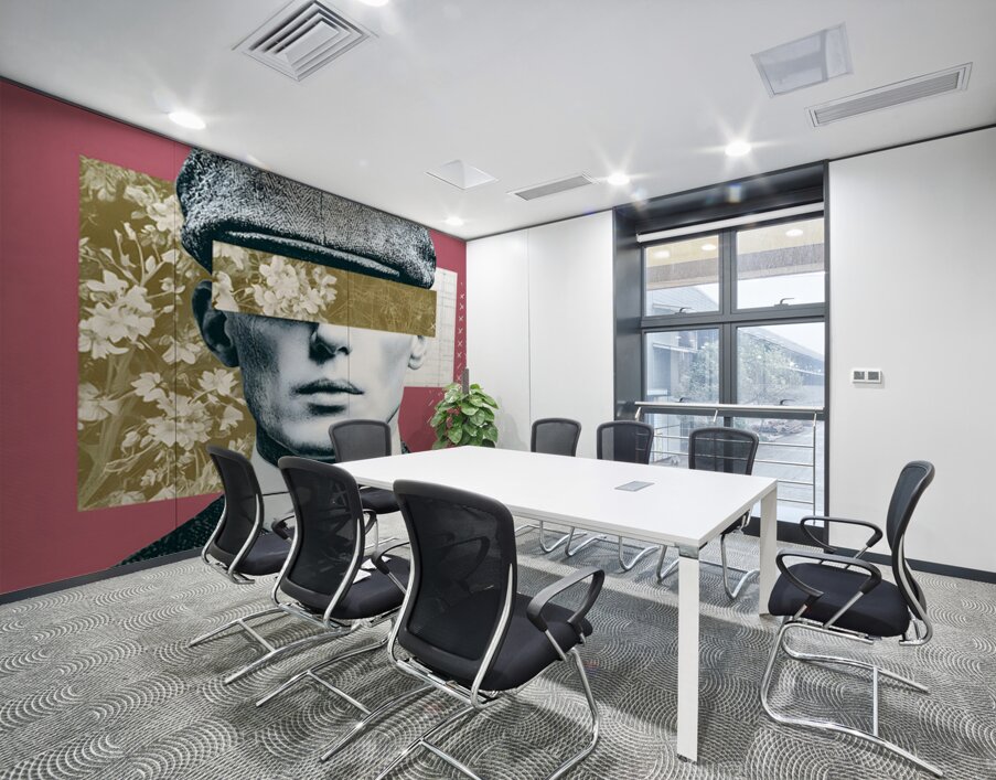 Blind Ambition – The Gentleman’s Veil Portrait Art Print Wall Printing