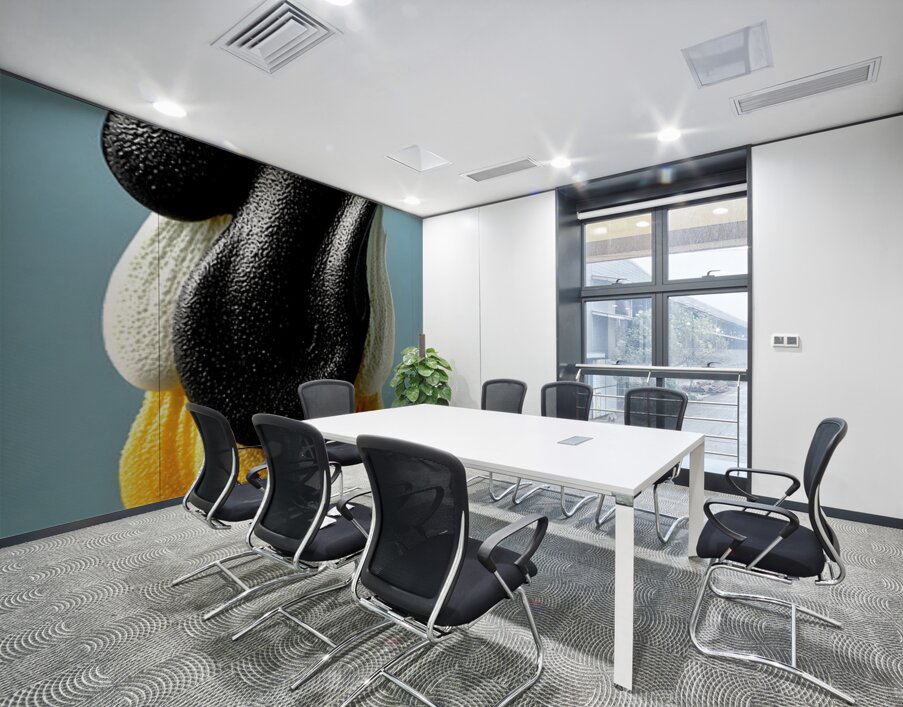 Color Stack Totem – Pop Abstract Sculpture Print Wall Printing