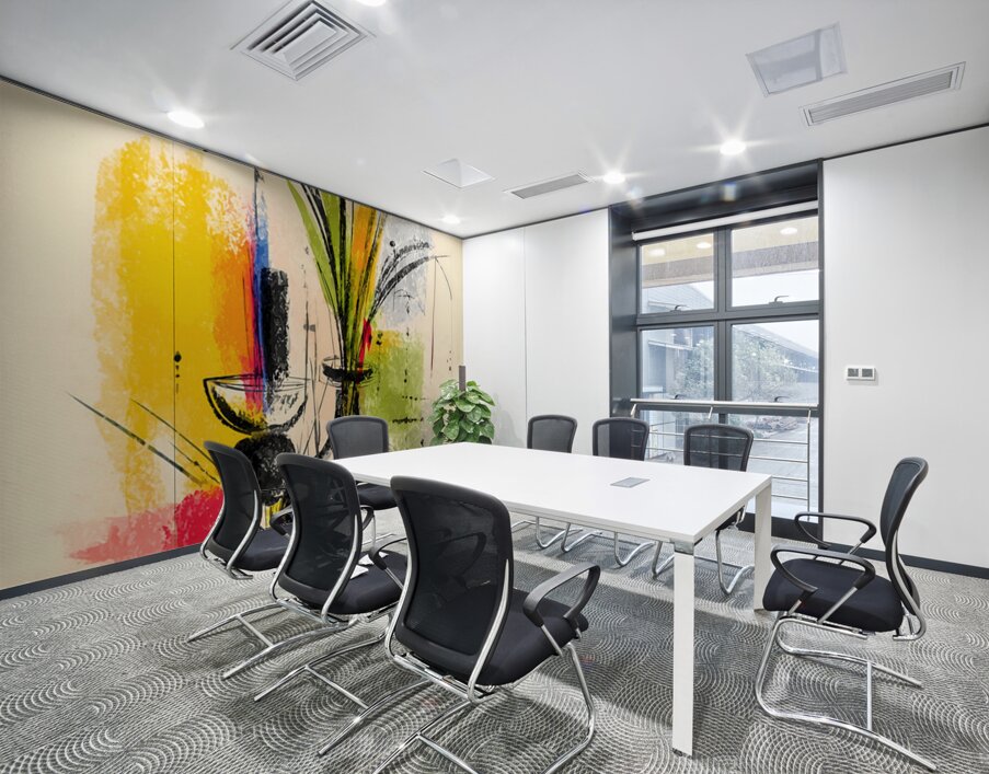 Studio Still – Abstract Vase Composition Print Wall Printing