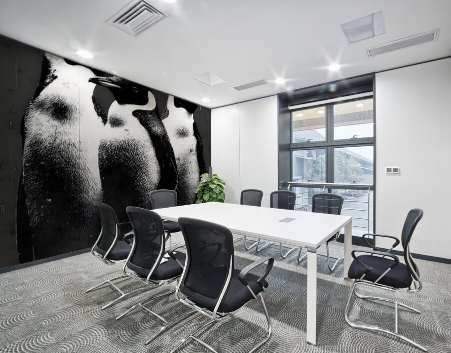 The Council – Emperor Penguins Print Wall Printing