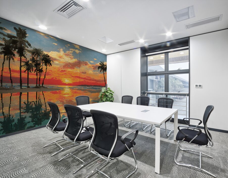 Firewater – Tropical Sunset Reflection Print Wall Printing