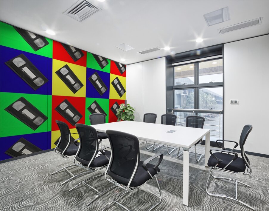 Be Kind Rewind – VHS Pop Art Print Wall Printing