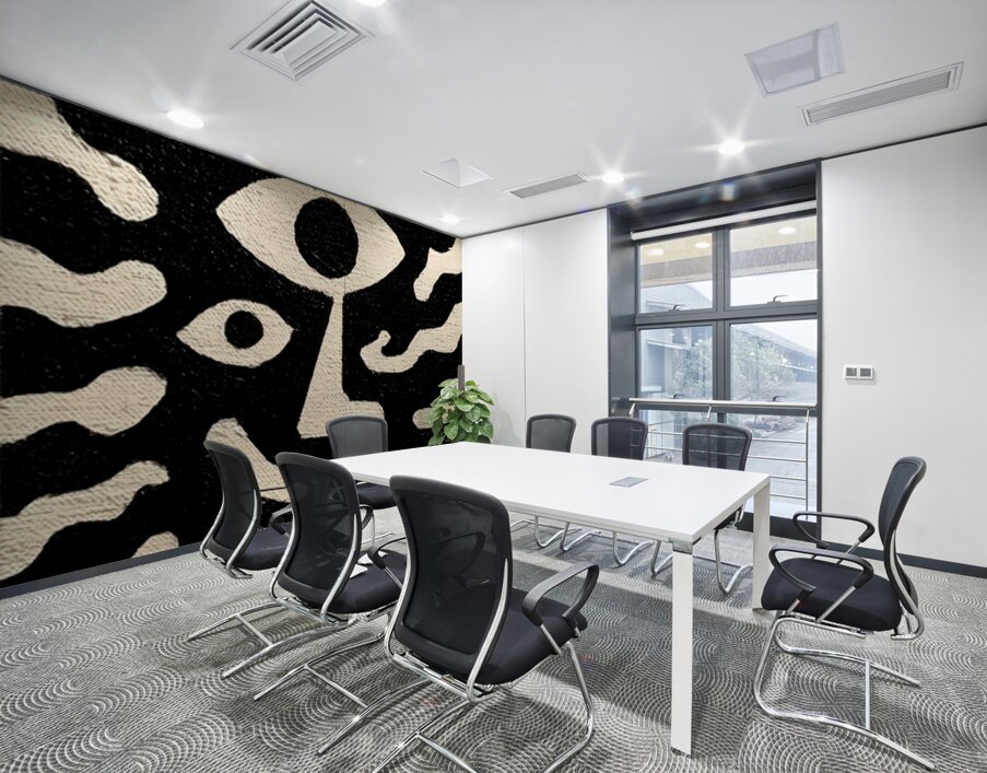 Third Eye Aura – Surreal Face Print Wall Printing