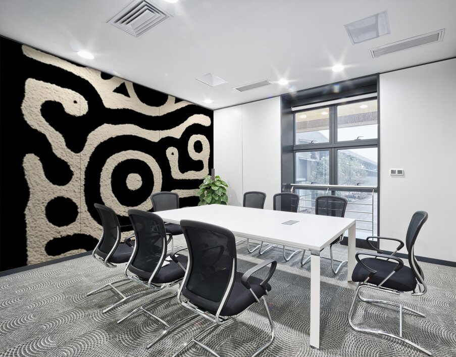 Eye of the Ancients – Tribal Abstract Totem Print Wall Printing