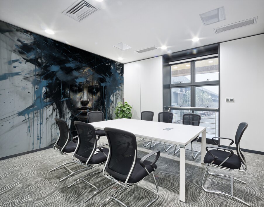 SOCIOPATH – Dark Abstract Art Print Wall Printing