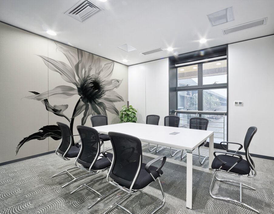 SFWarp – Abstract Floral Art Print Wall Printing