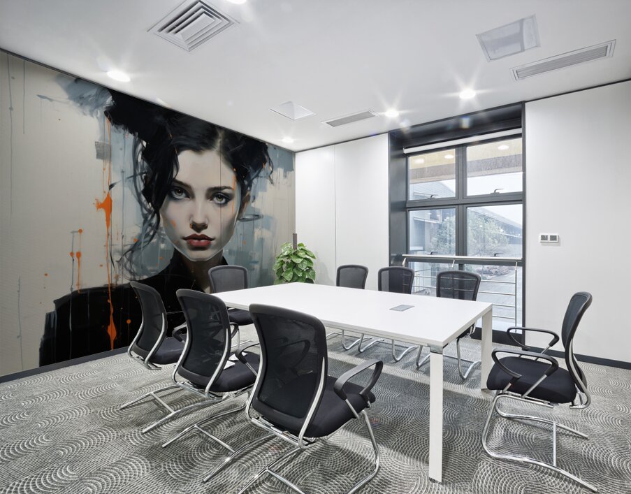 Narcissistic – Modern Portrait Study Art Print Wall Printing