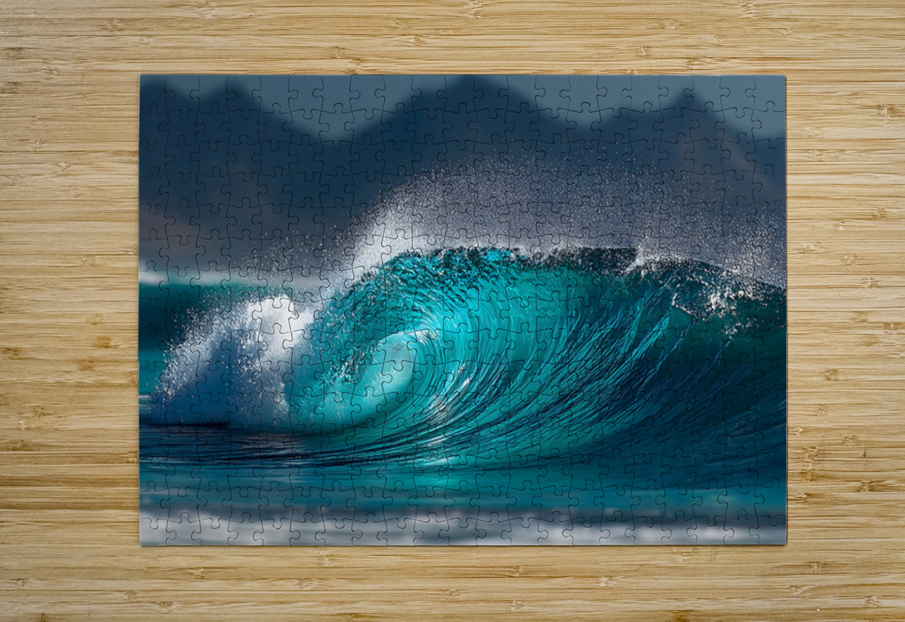 The Surge - Modern Seascape Art Prints Savage Art Prints Puzzle printing