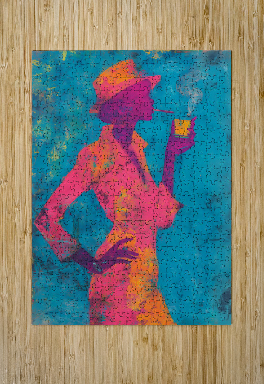 Sabor a Medianoche – Midnight Flavor Vintage Poster Art Print Savage Art Prints Puzzle printing