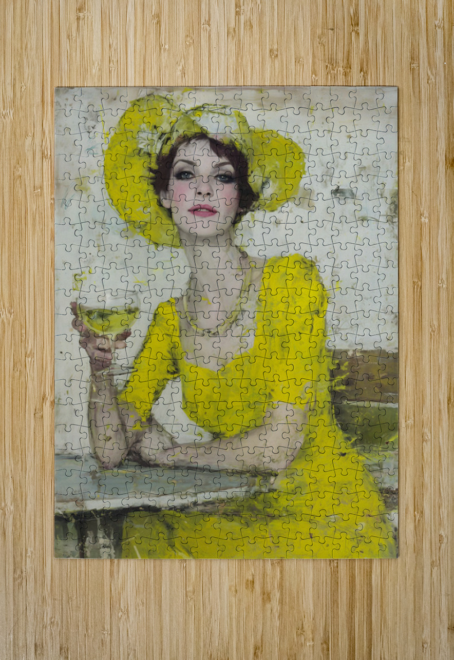 L’Elegance Citron – Lemon Elegance Vintage Poster Art Print Savage Art Prints Puzzle printing