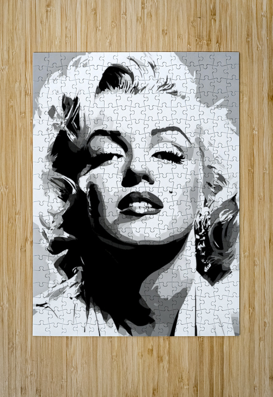 Superstar – Classic Hollywood Pop Art Print Savage Art Prints Puzzle printing