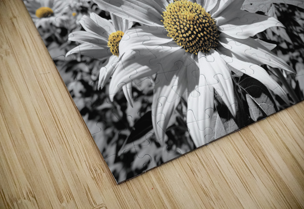 Motion Blur - Abstract Floral Motion Art Prints Savage Art Prints Puzzle