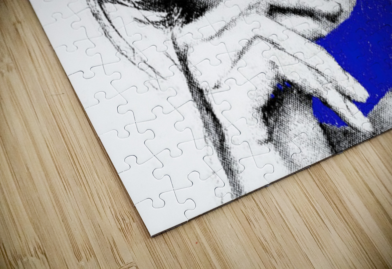 Pop Silence – Pop Art Portrait Art Print Savage Art Prints Puzzle