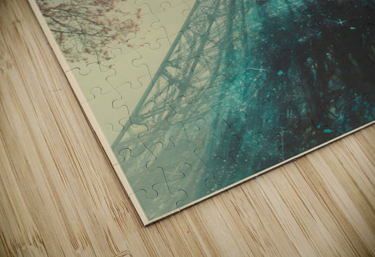 The Lady of Paris – Vintage Fashion Art Print Savage Art Prints Puzzle