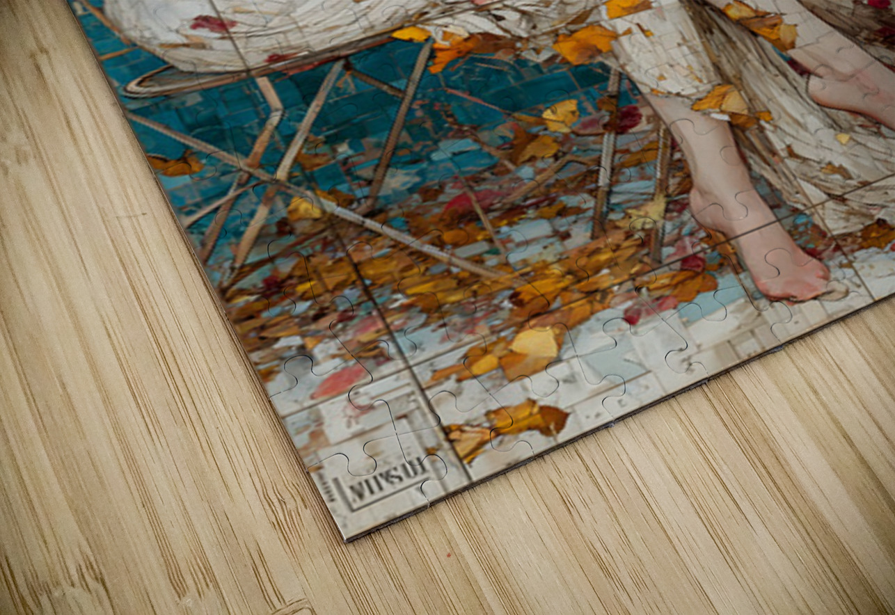 L’Automne du Desir – Autumn of Desire Vintage Poster Art Print Savage Art Prints Puzzle