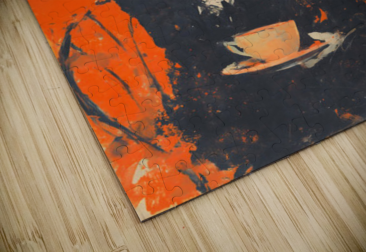 Noir Elegance Portrait – Vintage Fashion Art Print Savage Art Prints Puzzle