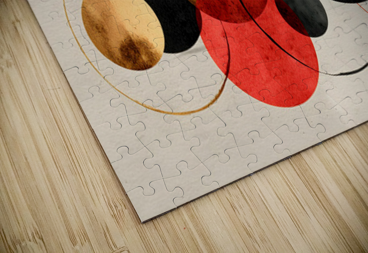 Celestial Orbits – Minimalist Geometry Art Print Savage Art Prints Puzzle