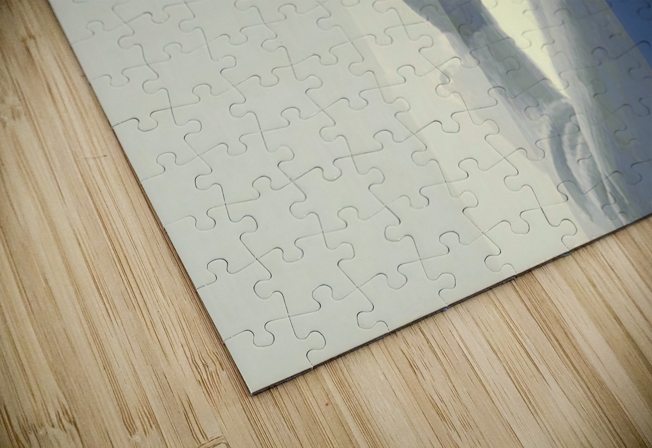 Abstract Portrait in Primary Hues – Women’s Portrait Art Print Savage Art Prints Puzzle