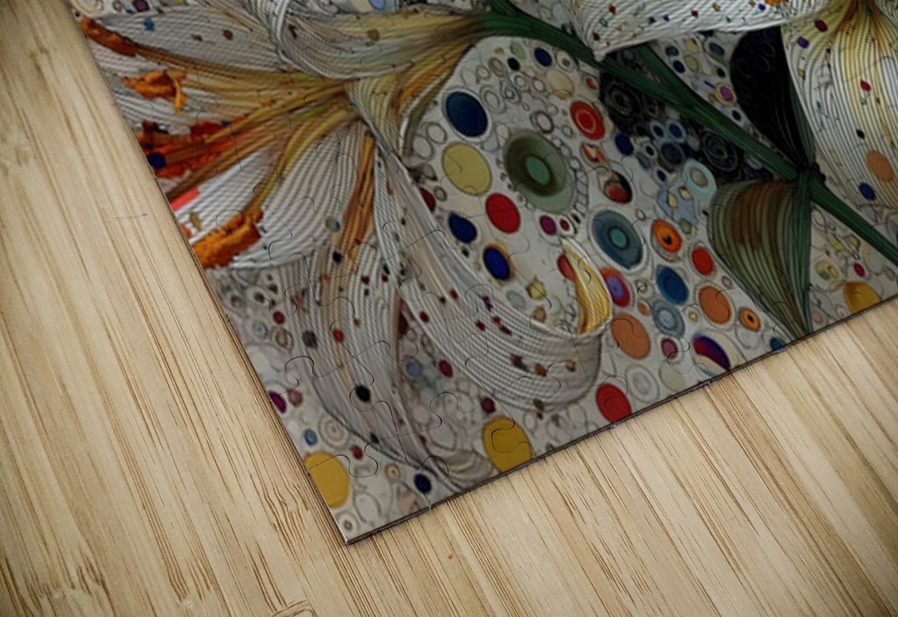 Stargazer Constellation – Lily Pattern Abstract Print Savage Art Prints Puzzle