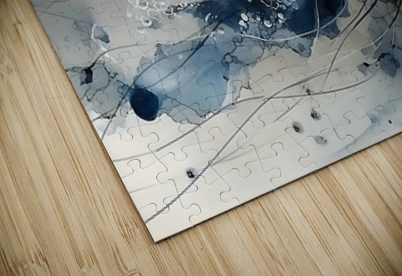 Weightless Grace – Abstract Jellyfish Print Savage Art Prints Puzzle