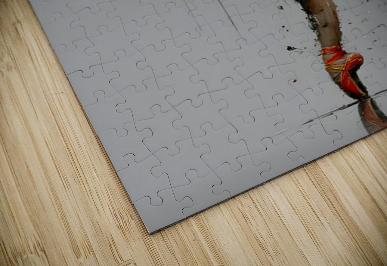 Painted Arabesque – Ballerina Print Savage Art Prints Puzzle