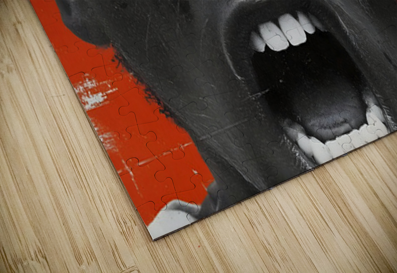 Pearly White – Oral Hygiene Portrait Print Savage Art Prints Puzzle