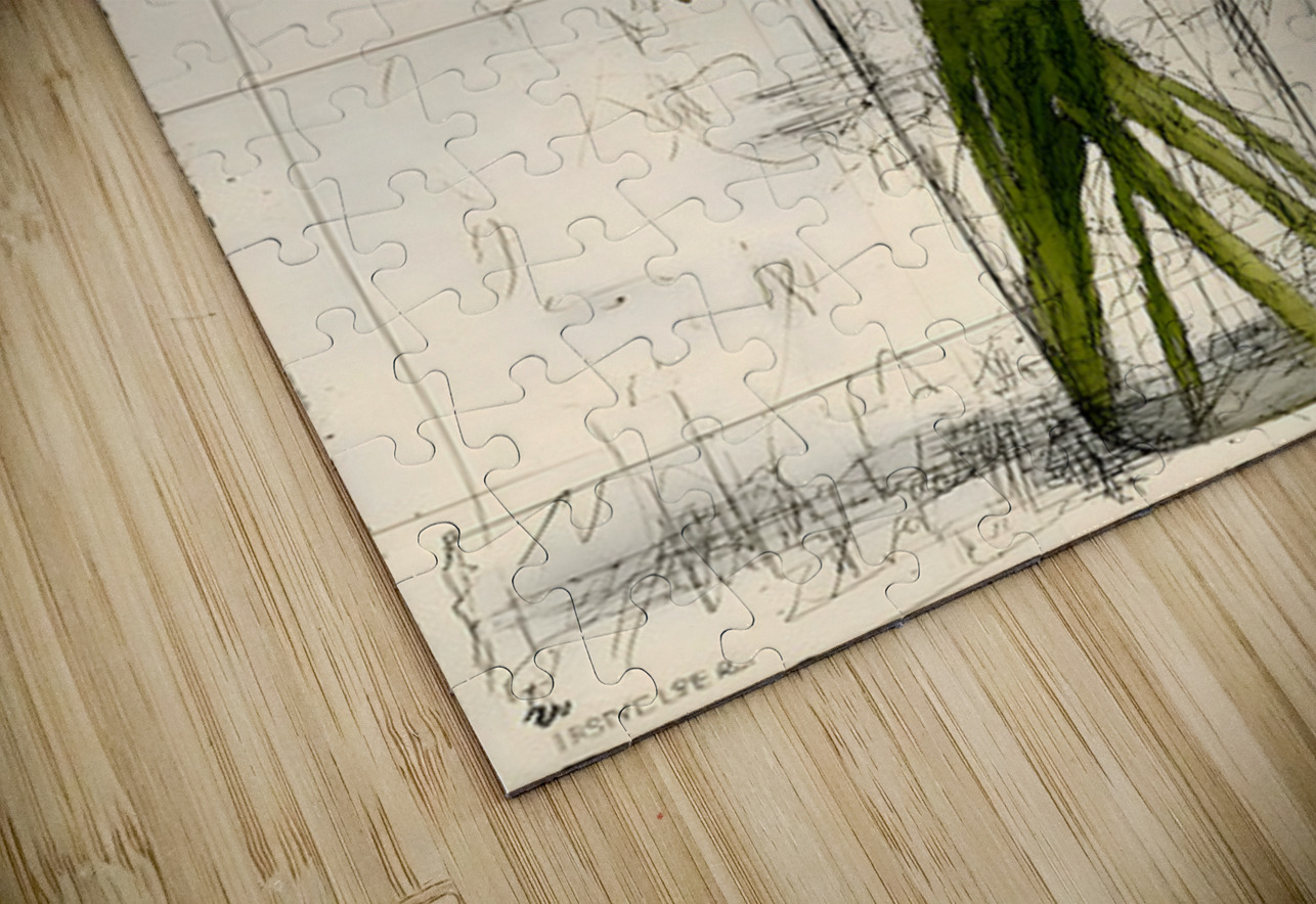 Rainbow Bouquet – Vibrant Floral Still Life Print Savage Art Prints Puzzle