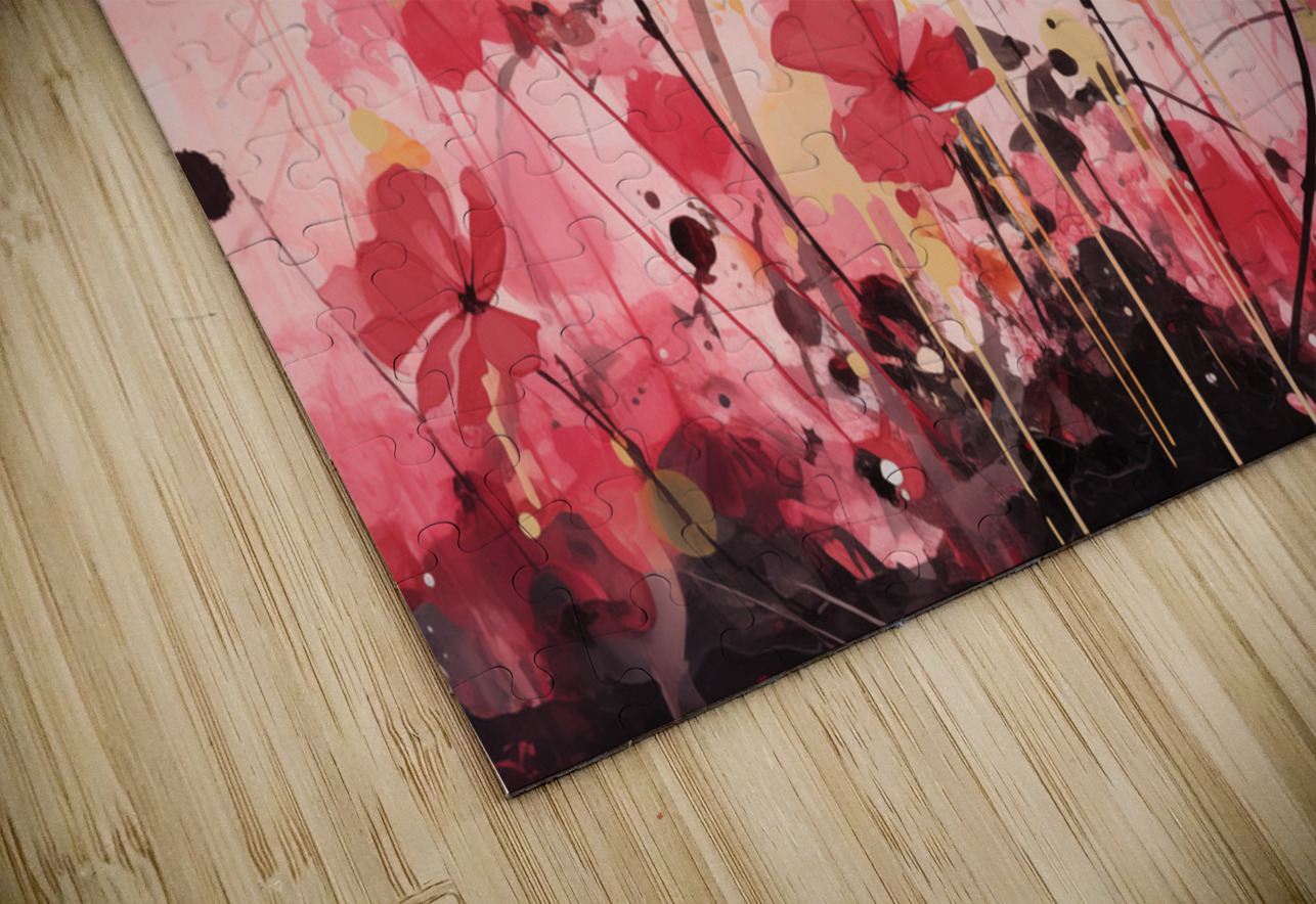 Bliss – Abstract Floral Dream Art Print Savage Art Prints Puzzle