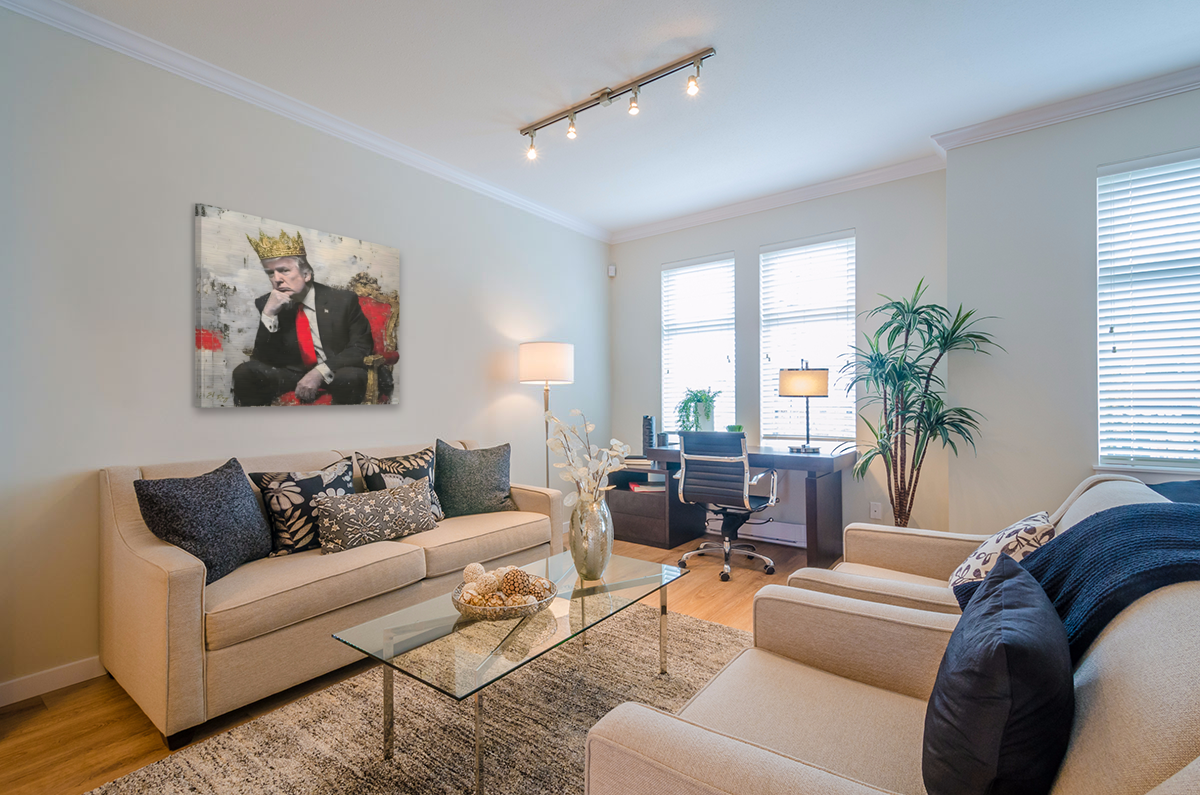 El  Rey – Limited Edition Satirical Portrait Print Art