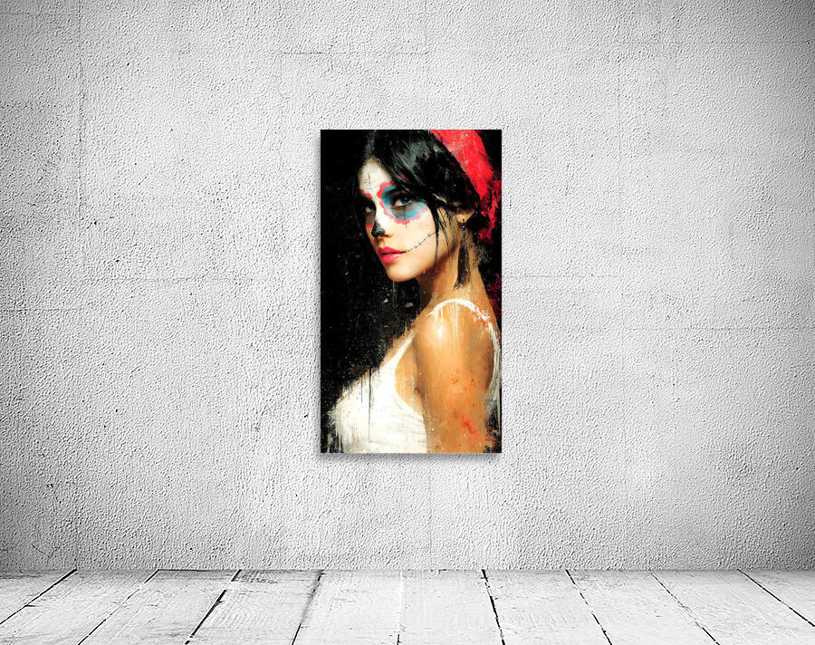 La Mirada Del Fuego – The Gaze of Fire print Wall Preview