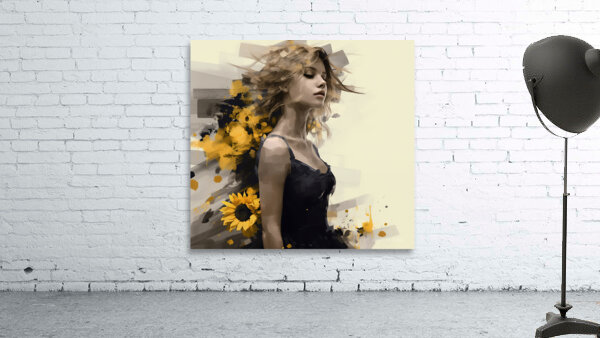 Mania – Pop Surreal Portrait Art Print Wall Preview