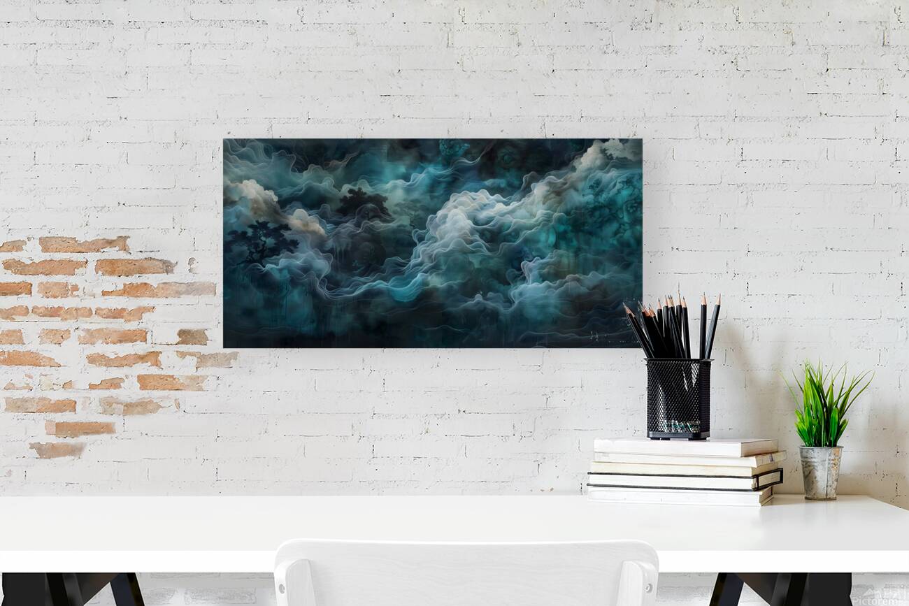 Sei To Do 静と動 - Stillness And Motion - Japanese Abstract Landscape Art Prints Reproduction