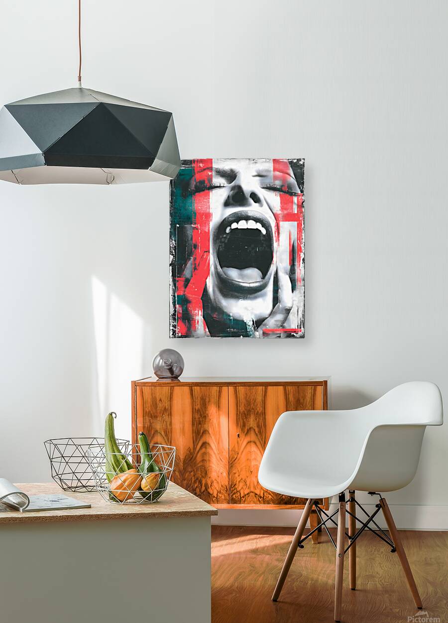 Censored – Pop Protest Poster Art Print Reproduction