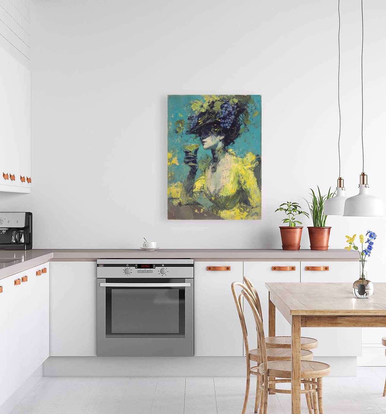 L’Elixir du Vignoble – The Vineyard Elixir Vintage Poster Art Print Reproduction