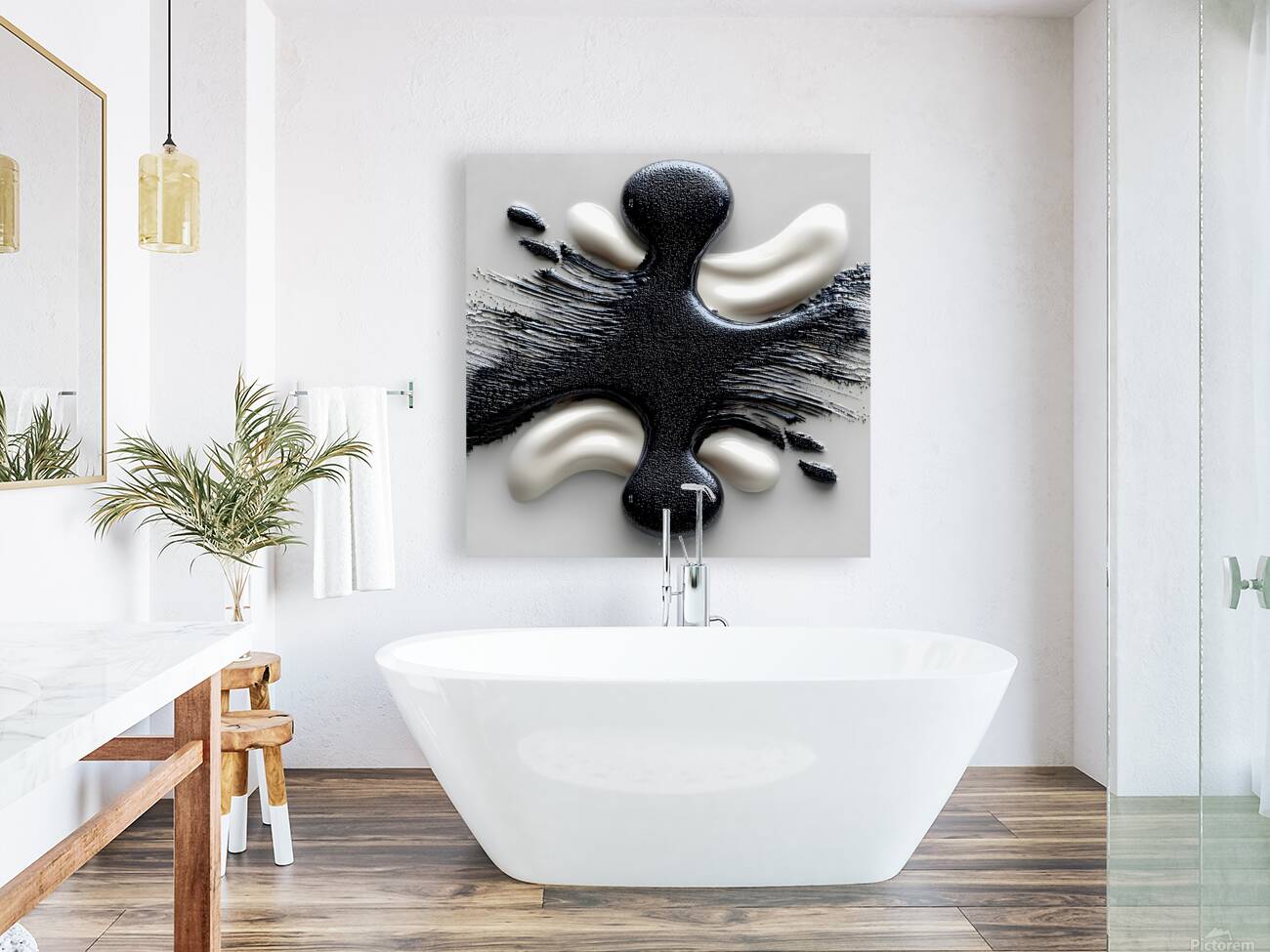 Axis Impact – Abstract Print Reproduction