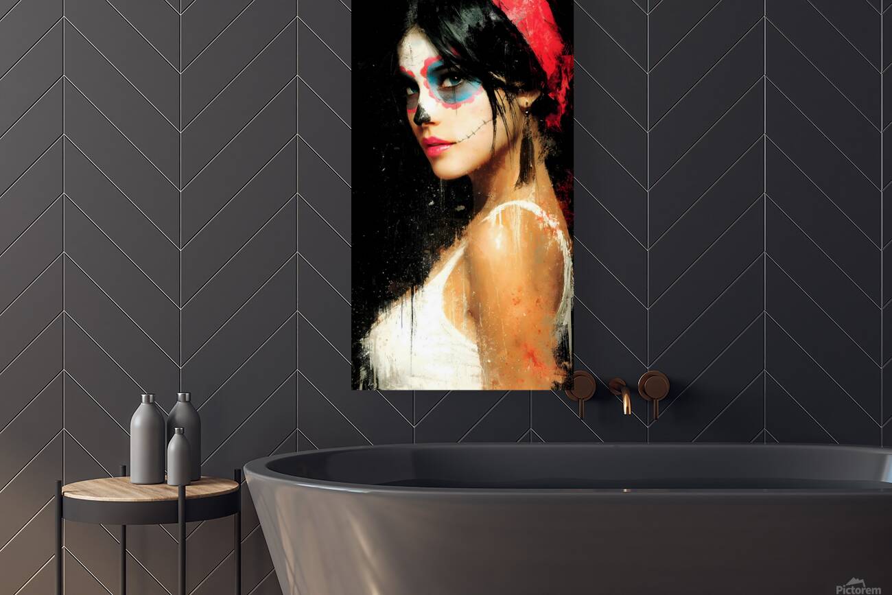 La Mirada Del Fuego – The Gaze of Fire print Reproduction