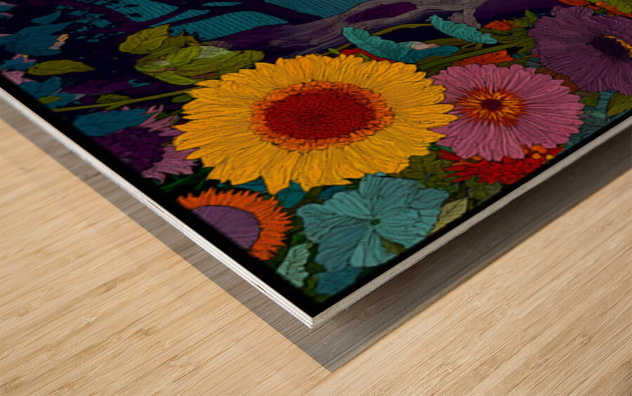 Life After Death - Pop Surreal Skull Art Prints Wood print